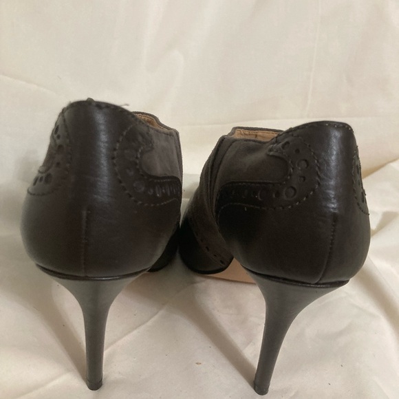 CIRCA JOAN & DAVID Leather & Suede Heeled Booties 7M NWT - Picture 7 of 13